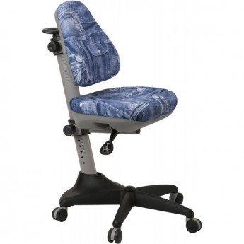 Кресло детское БЮРОКРАТ KD-2 синее/джинса Кресло детское БЮРОКРАТ KD-2 синее/джинса