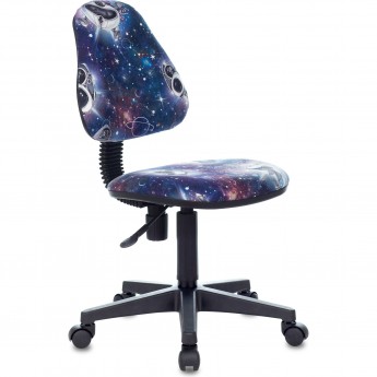 Кресло детское БЮРОКРАТ KD-4 синее, космопузики Кресло детское БЮРОКРАТ KD-4 синее, космопузики