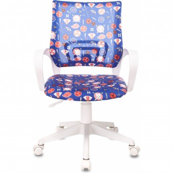 Кресло детское БЮРОКРАТ KD-W4 синее/наруто Кресло детское БЮРОКРАТ KD-W4 синее/наруто