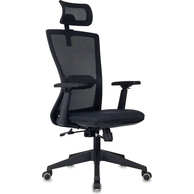 Кресло эргономичное БЮРОКРАТ MC-811S-H черный MC-811S-H/BLACK