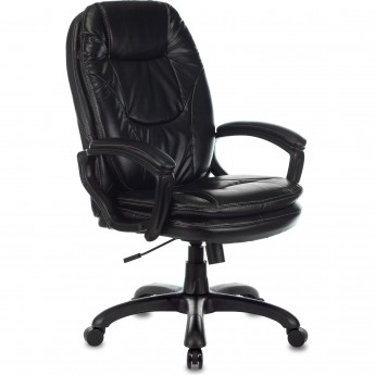 Кресло руководителя БЮРОКРАТ CH-868N черное, экокожа Кресло руководителя БЮРОКРАТ CH-868N черное, экокожа