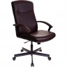 Кресло руководителя БЮРОКРАТ DOMINUS коричневое, черное, экокожа Кресло руководителя БЮРОКРАТ DOMINUS коричневое, черное, экокожа