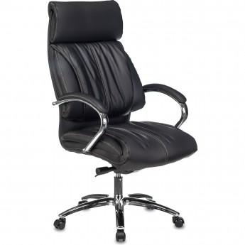 Кресло руководителя БЮРОКРАТ T-9904NSL черное, кожа Кресло руководителя БЮРОКРАТ T-9904NSL черное, кожа