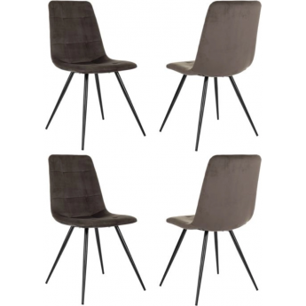 Стул для дома БЮРОКРАТ CH-K1_4 коричневый