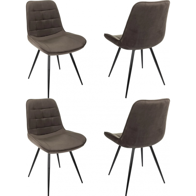 Стул для дома БЮРОКРАТ CH-K2_4 коричневый CH-K2_1/HL74_4