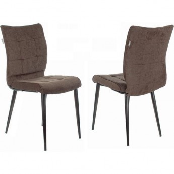 Стул для кухни БЮРОКРАТ KF-4_2 коричневый, комплект 2шт Стул для кухни БЮРОКРАТ KF-4_2 коричневый, комплект 2шт