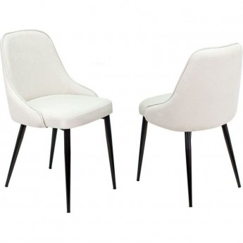 Стул для кухни БЮРОКРАТ KF-5_2 молочный, комплект 2шт Стул для кухни БЮРОКРАТ KF-5_2 молочный, комплект 2шт