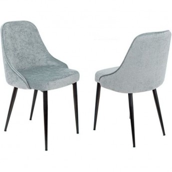 Стул для кухни БЮРОКРАТ KF-5_2 серо-голубой, комплект 2шт Стул для кухни БЮРОКРАТ KF-5_2 серо-голубой, комплект 2шт