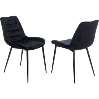 Стул для кухни БЮРОКРАТ KF-6_2 черный, комплект 2шт Стул для кухни БЮРОКРАТ KF-6_2 черный, комплект 2шт